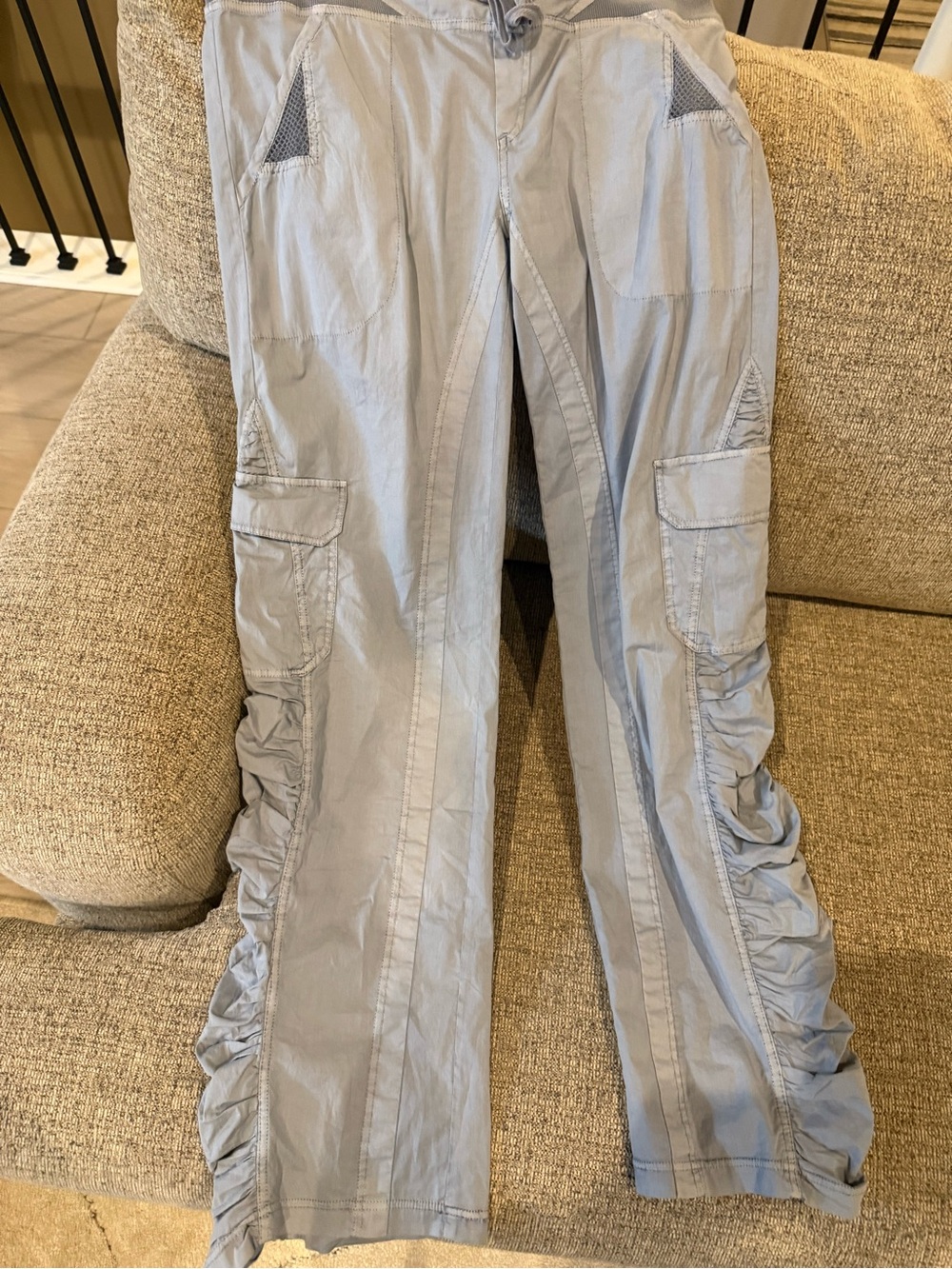 Light Gray/blue women’s XCVI Monte Carlo pant